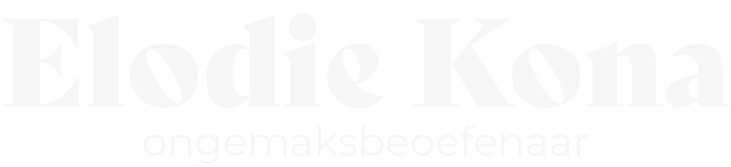 Elodie Kona logo wit