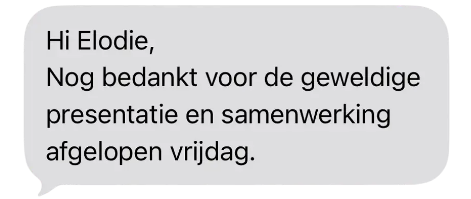 Positieve recensie over Elodie Kona